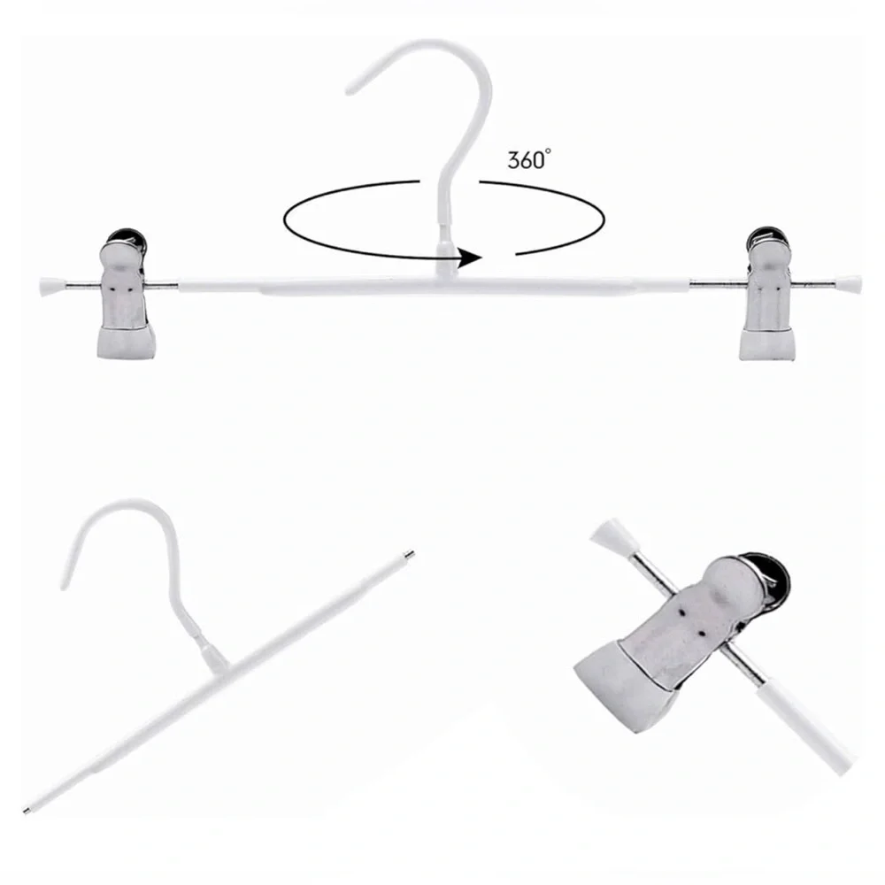 🔥3/$18🔥 Bundle of 6 adjustable pants hangers